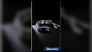 Гигиенический зажим из нержавеющей стали 04/316L с ультрагладкой полированной внутренней канавкой и системой Quick I, не требующей использования инструментов.