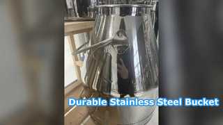 Доильное ведро из нержавеющей стали, 20-98 л, пищевое качество