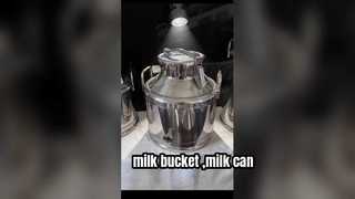 Герметичная банка для транспортировки молока из нержавеющей стали/ведро для молока