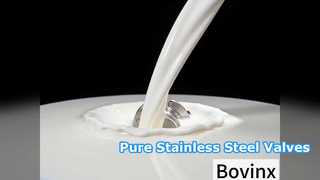 Клапаны Bovinx из нержавеющей стали для обеспечения чистоты