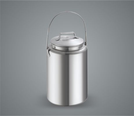 Запечатка из нержавеющей стали доильная машина ведро может транспортировать промышленные