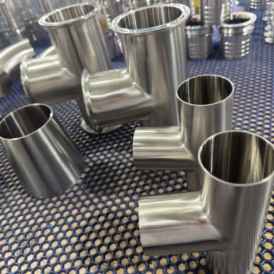 Хорошая цена. Санитарно-гигиеническое SS316L Tee Weld Пищевая биопроцессионная фармацевтическая ASME BPE онлайн
